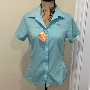 NWT Columbia Button Down